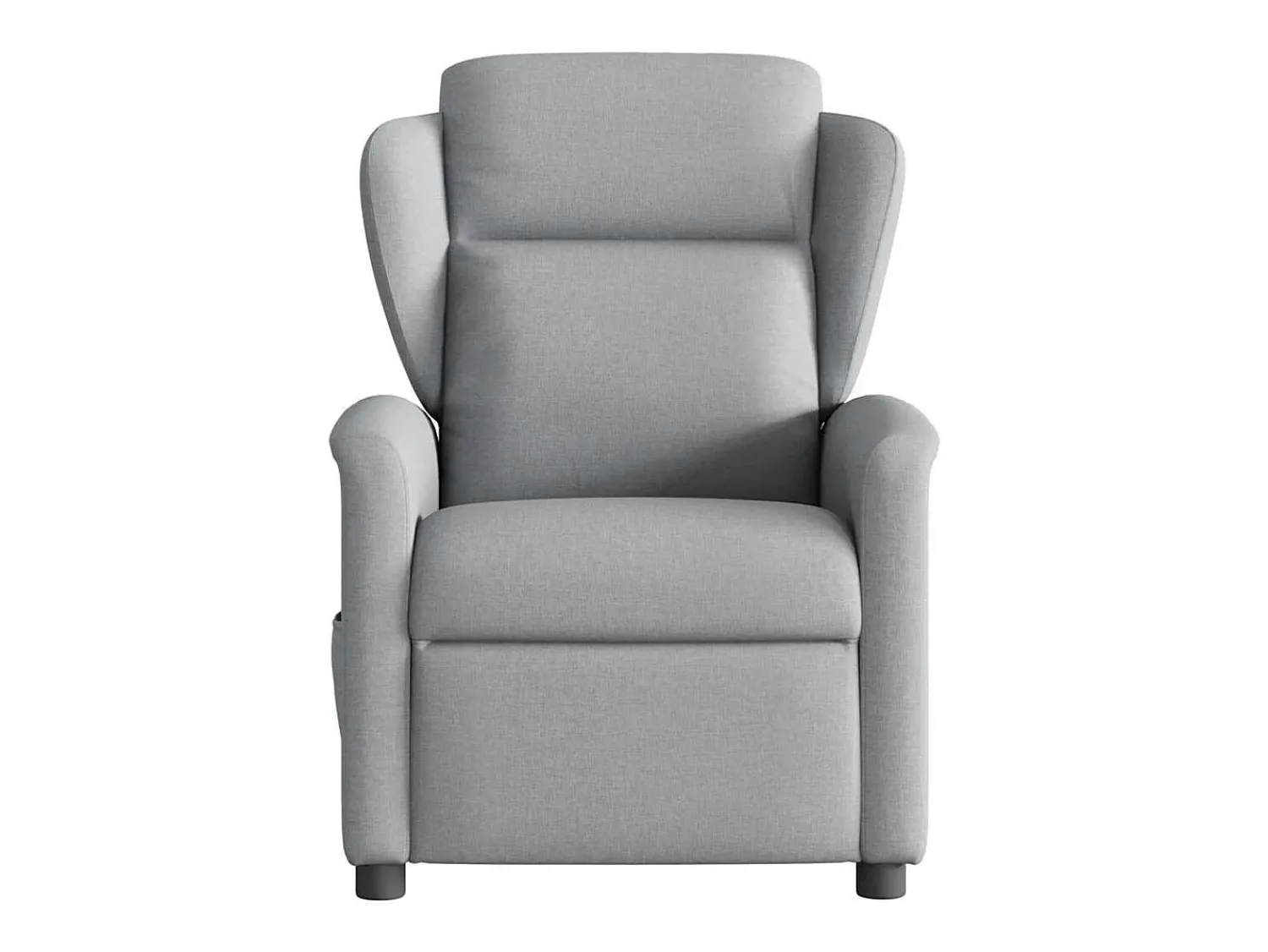 Poltrona| Poltrona de massagens reclinável tecido -claro SHL673104 Cinzento