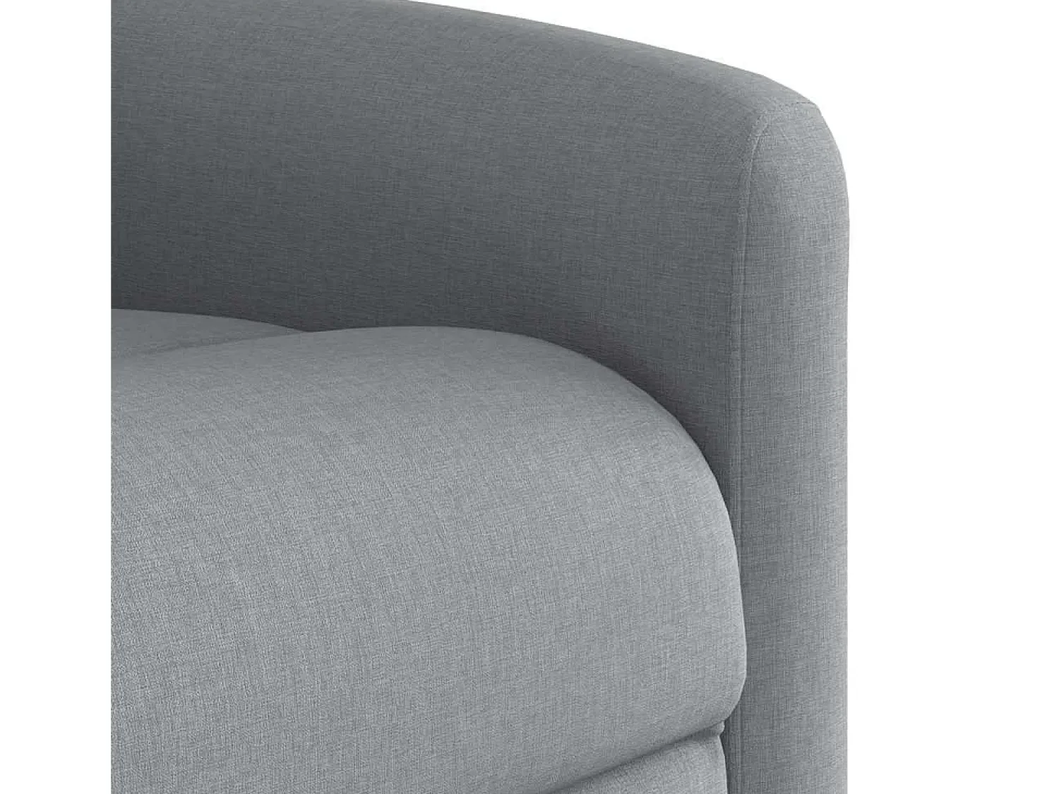 Poltrona| Poltrona de massagens reclinável tecido -claro SHL673104 Cinzento