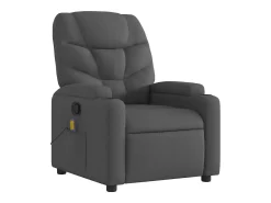 Poltrona| Poltrona de massagens reclinável tecido cinzento-escuro SHL14483 Cinza antracite