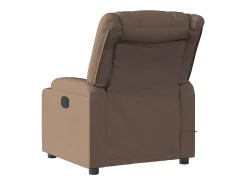 Discount Poltrona de massagens reclinável tecido SHL685171 Castanho