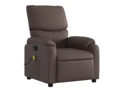 Poltrona de massagens reclinável couro artificial SHL24826^ Poltrona