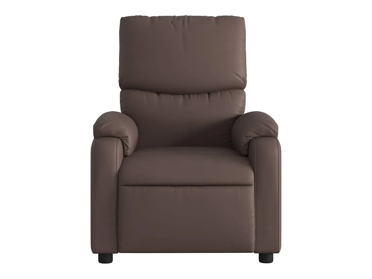 Poltrona de massagens reclinável couro artificial SHL24826^ Poltrona