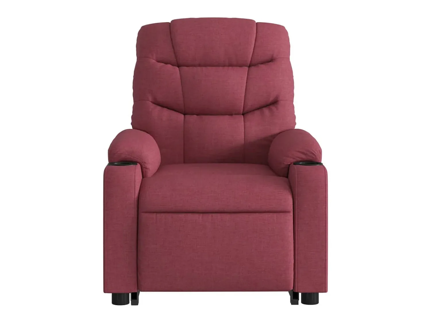 Discount Poltrona de massagens reclin. elevatória tecido tinto SHL571220 Vermelho