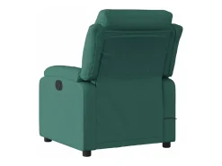 Outlet Poltrona de massagens reclinável tecido -escuro PT545302 Verde