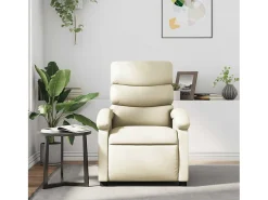 Poltrona de massagens reclinável couro artificial cor SHL777270^ Poltrona