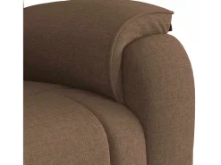Poltrona de massagens reclinável tecido SHL259639^ Poltrona