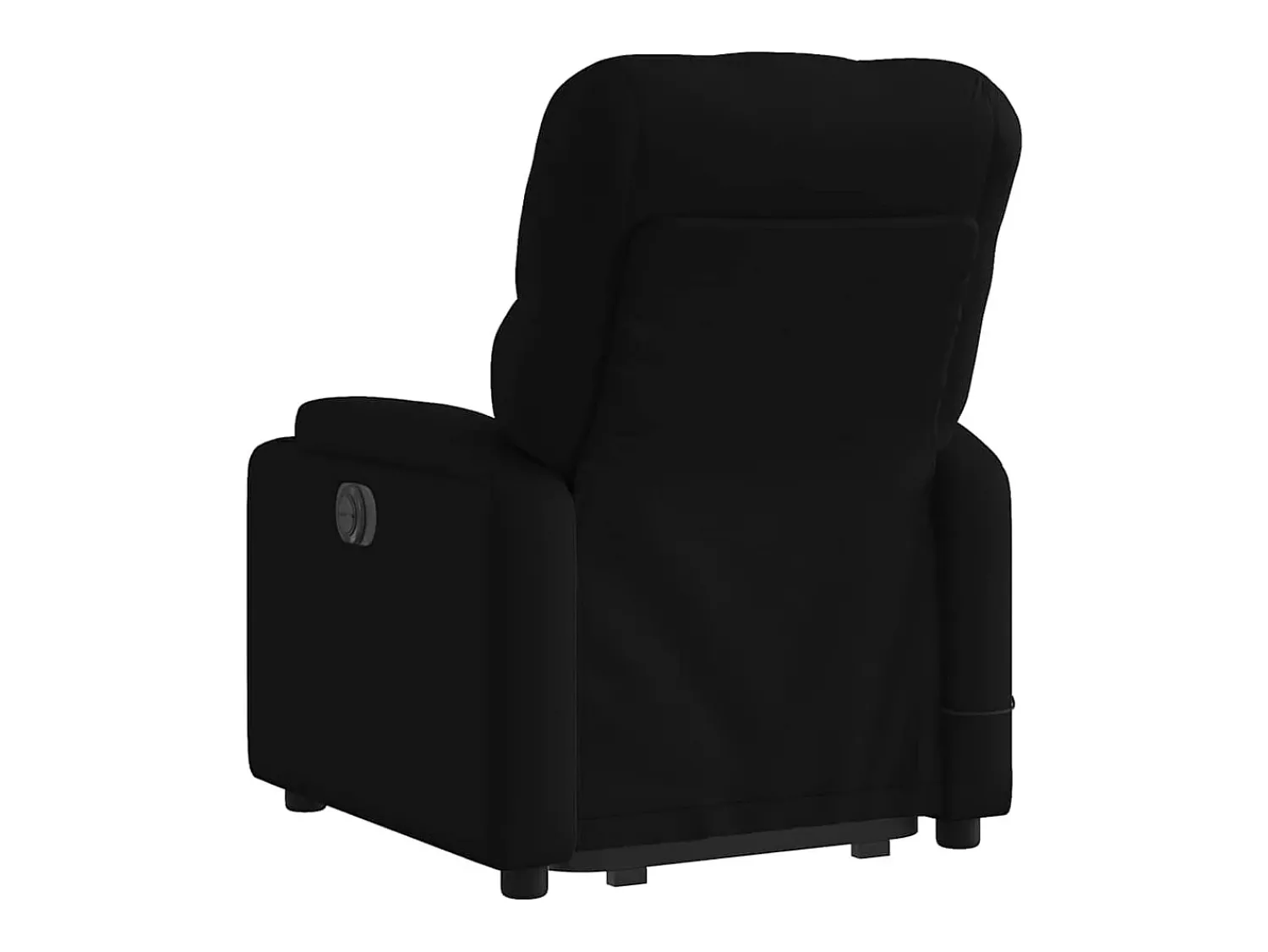 Poltrona* Poltrona de massagens reclinável elevatória tecido SHL481436 Preto