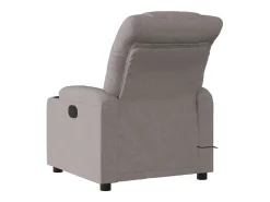 Poltrona* Poltrona de massagens reclinável tecido cinzento-acastanhado SHL970717 Taupe