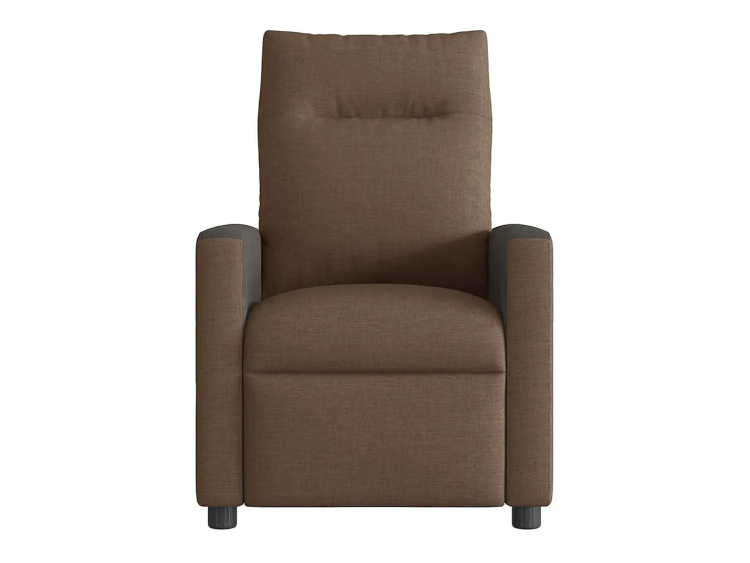 Poltrona* Poltrona de massagens reclinável elétrica tecido SHL976424 Castanho