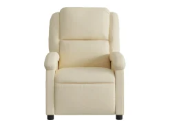 Poltrona| Poltrona de massagens reclinável tecido cor SHL365288 Creme
