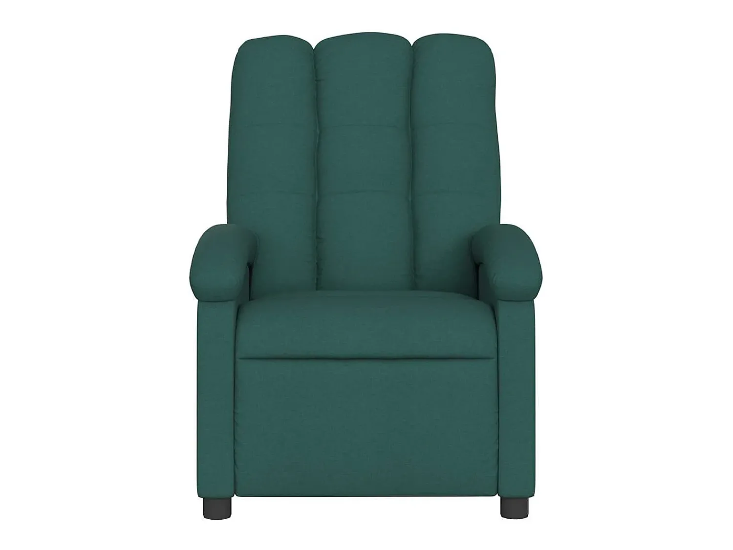Poltrona| Poltrona de massagens reclinável tecido verde-escuro SHL542345 Verde pinho