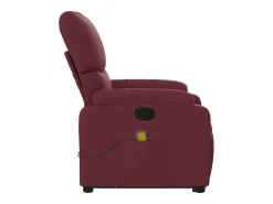 Poltrona| Poltrona de massagens reclin. elevatória tecido tinto SHL307500 Vermelho