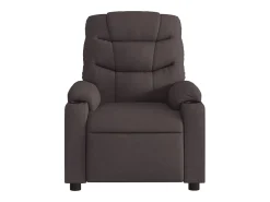 Poltrona| Poltrona de massagens reclinável tecido -escuro SHL669866 Castanho