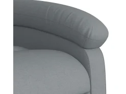 Poltrona| Poltrona de massagens reclinável tecido -claro SHL325524 Cinzento