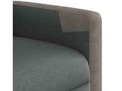 Poltrona de massagens reclinável tecido cinzento-escuro SHL477035^ Poltrona