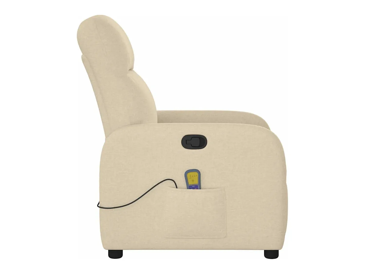 Poltrona de massagens reclinável tecido cor SHL43189^ Poltrona
