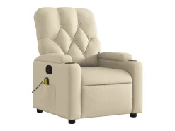 Poltrona de massagens reclinável tecido cor SHL260677^ Poltrona