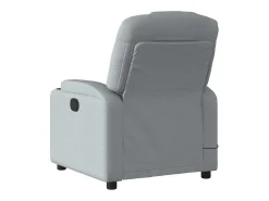 Poltrona de massagens reclinável tecido -claro SHL786936^ Poltrona