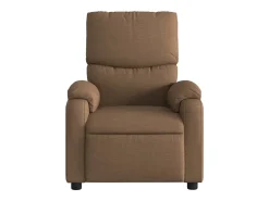 Poltrona| Poltrona de massagens reclinável elétrica tecido SHL927535 Castanho