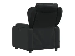 Poltrona| Poltrona de massagens reclinável couro artificial SHL430373 Preto
