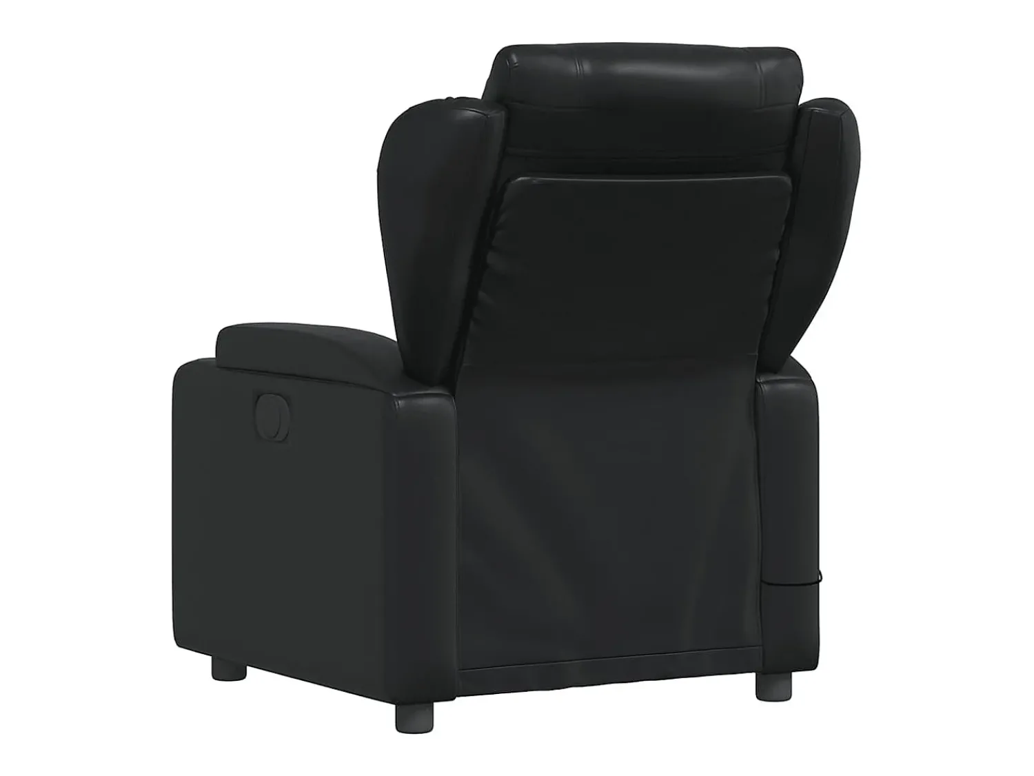 Poltrona| Poltrona de massagens reclinável couro artificial SHL430373 Preto