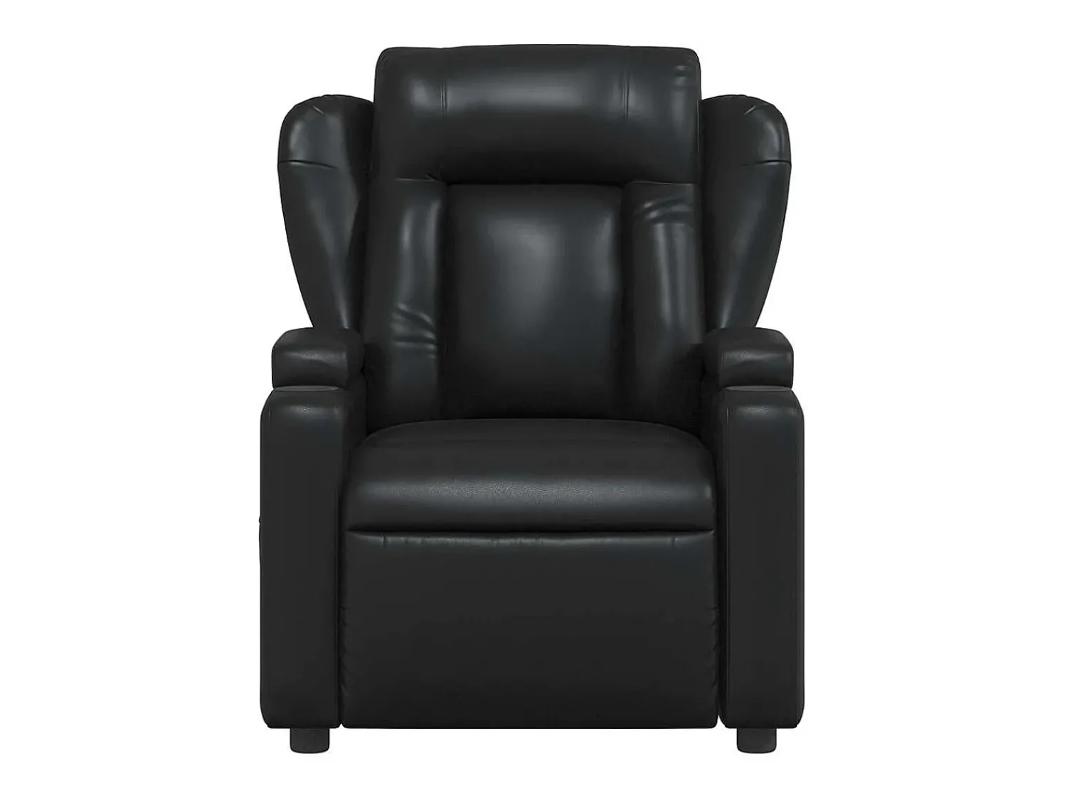Poltrona| Poltrona de massagens reclinável couro artificial SHL430373 Preto
