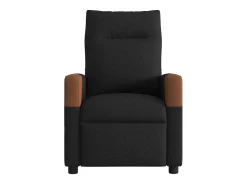 Poltrona* Poltrona de massagens reclinável tecido SHL981474 Preto