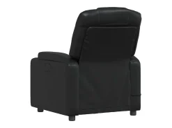 Poltrona| Poltrona de massagens reclinável couro artificial SHL974386 Preto