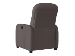 Poltrona| Poltrona de massagens reclinável tecido -escuro SHL203397 Castanho