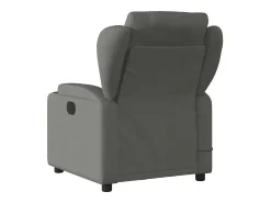 Poltrona de massagens reclinável tecido cinzento-escuro SHL596535^ Poltrona