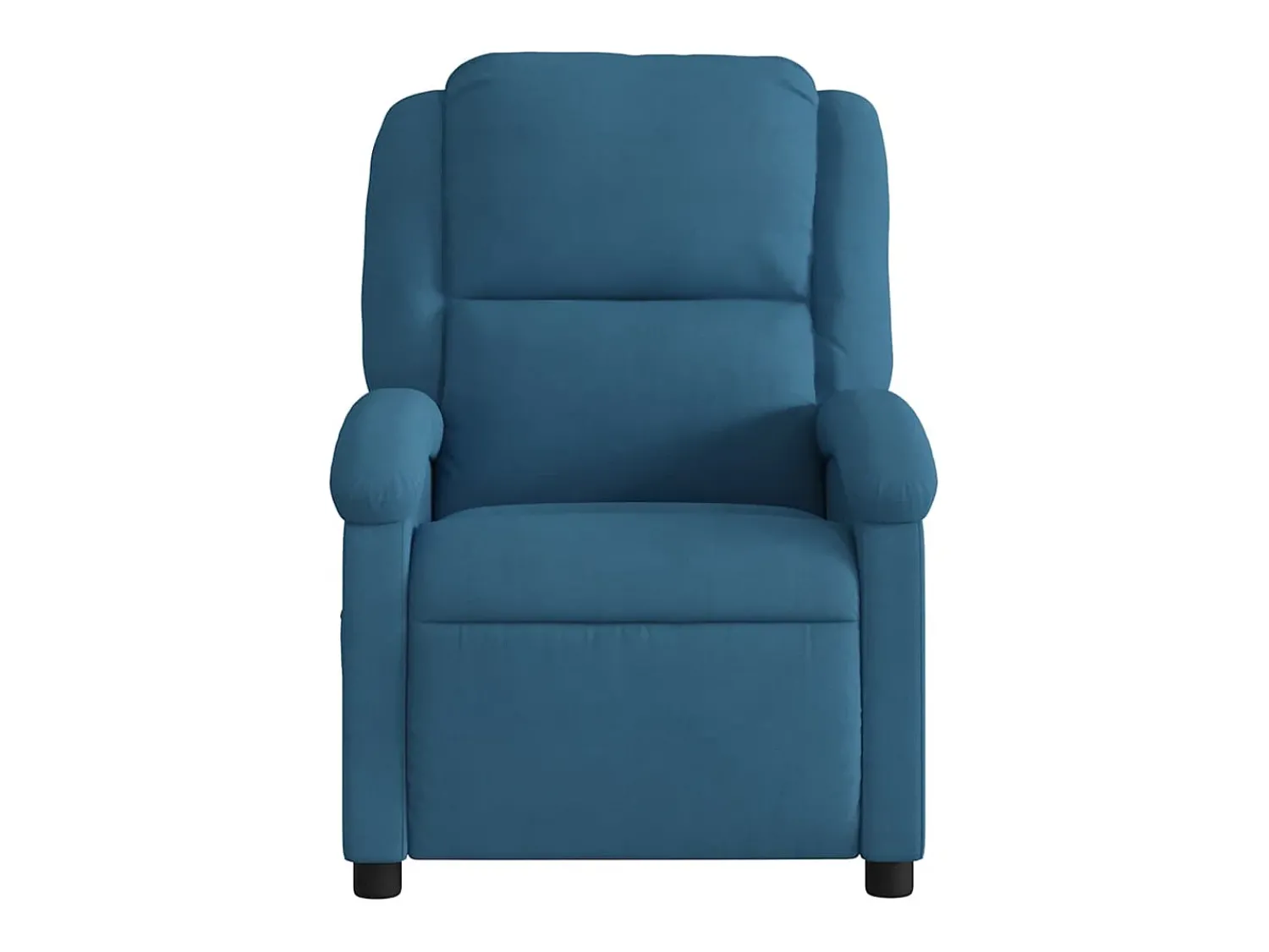 Poltrona| Poltrona de massagens reclinável veludo SHL109932 Azul
