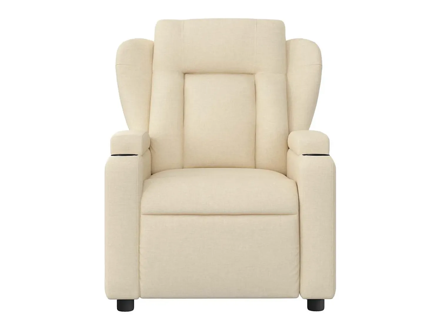 vidaxl Poltrona de massagens reclinável tecido cor^ Poltrona
