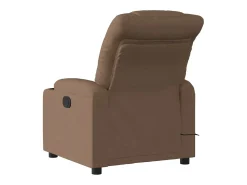 Poltrona| Poltrona de massagens reclinável tecido SHL566667 Castanho