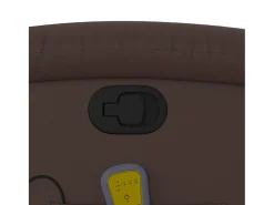 Poltrona de massagens reclinável couro artificial SHL819498^ Poltrona
