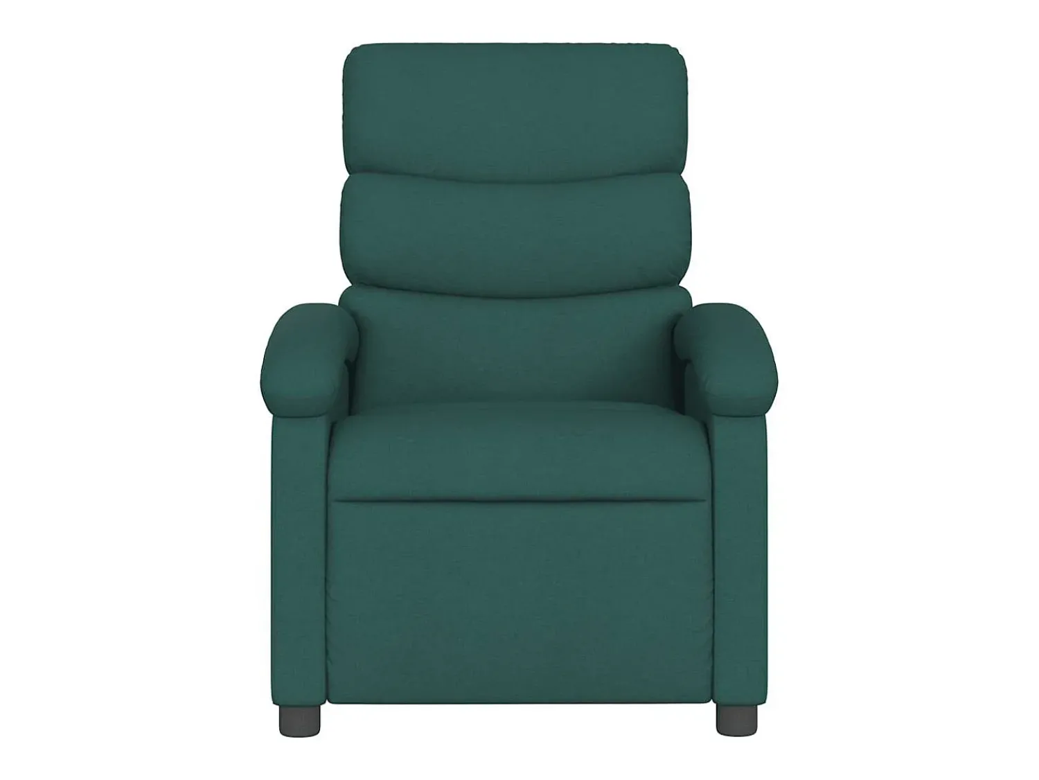 Poltrona| Poltrona de massagens reclinável tecido verde-escuro SHL233845 Verde pinho