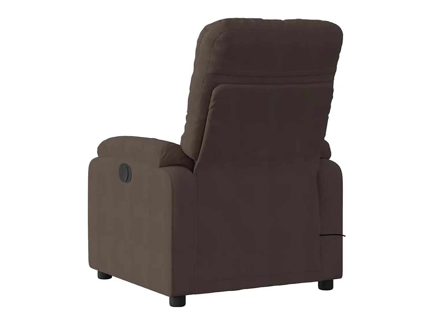 Poltrona de massagens reclinável elétrica microfibra SHL366497^ Poltrona