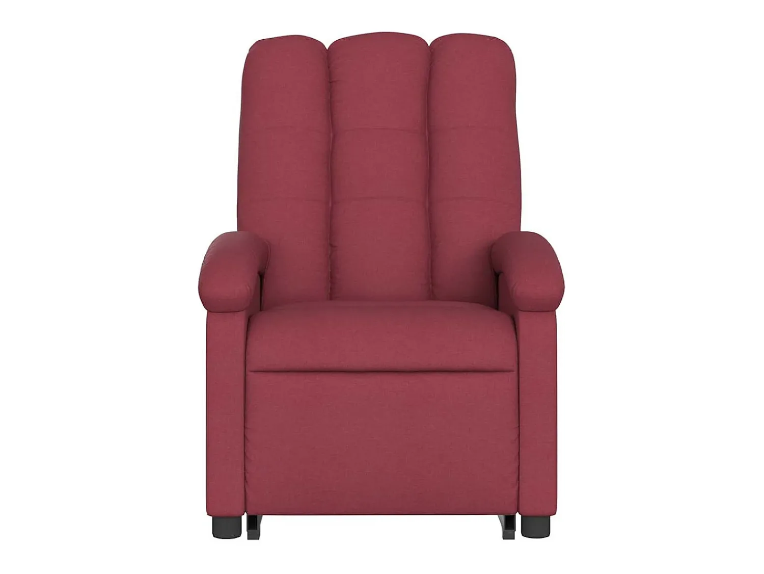Poltrona| Poltrona de massagens reclin. elevatória tecido tinto SHL992427 Vermelho