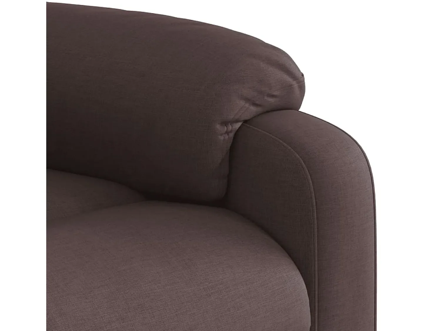 Poltrona* Poltrona de massagens reclinável tecido -escuro SHL462074 Castanho