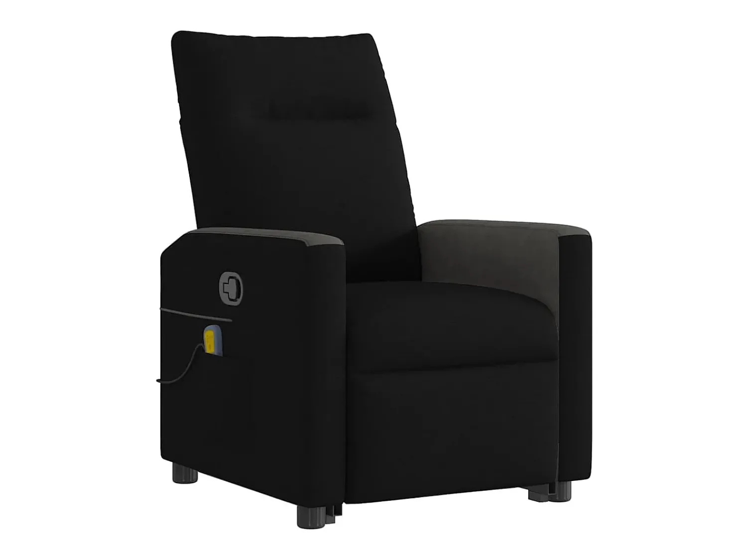 Poltrona* Poltrona de massagens reclinável elevatória tecido SHL711830 Preto