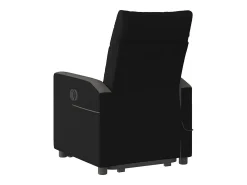 Poltrona* Poltrona de massagens reclinável elevatória tecido SHL711830 Preto