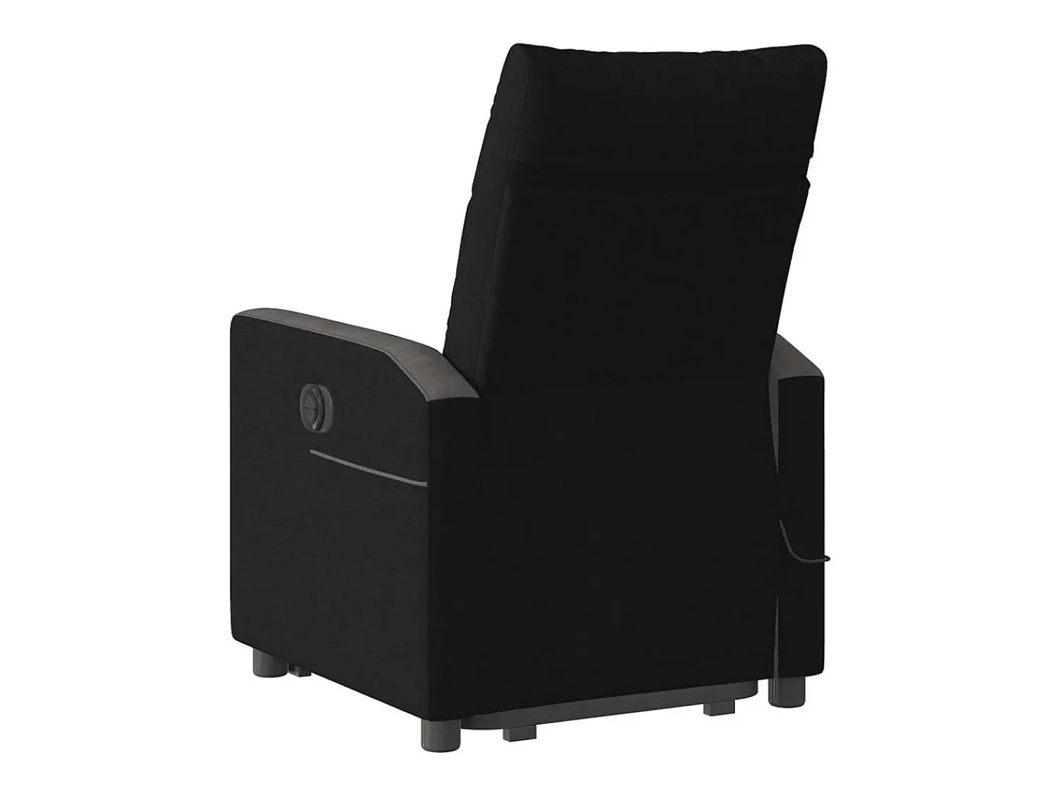 Poltrona* Poltrona de massagens reclinável elevatória tecido SHL711830 Preto