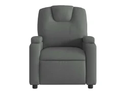 Discount Poltrona de massagens reclinável tecido cinzento-escuro SHL417214 Cinza antracite