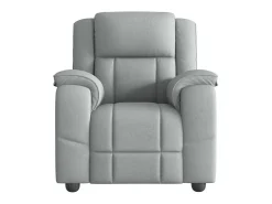 Poltrona* Poltrona de massagens reclinável tecido -claro SHL430608 Cinzento