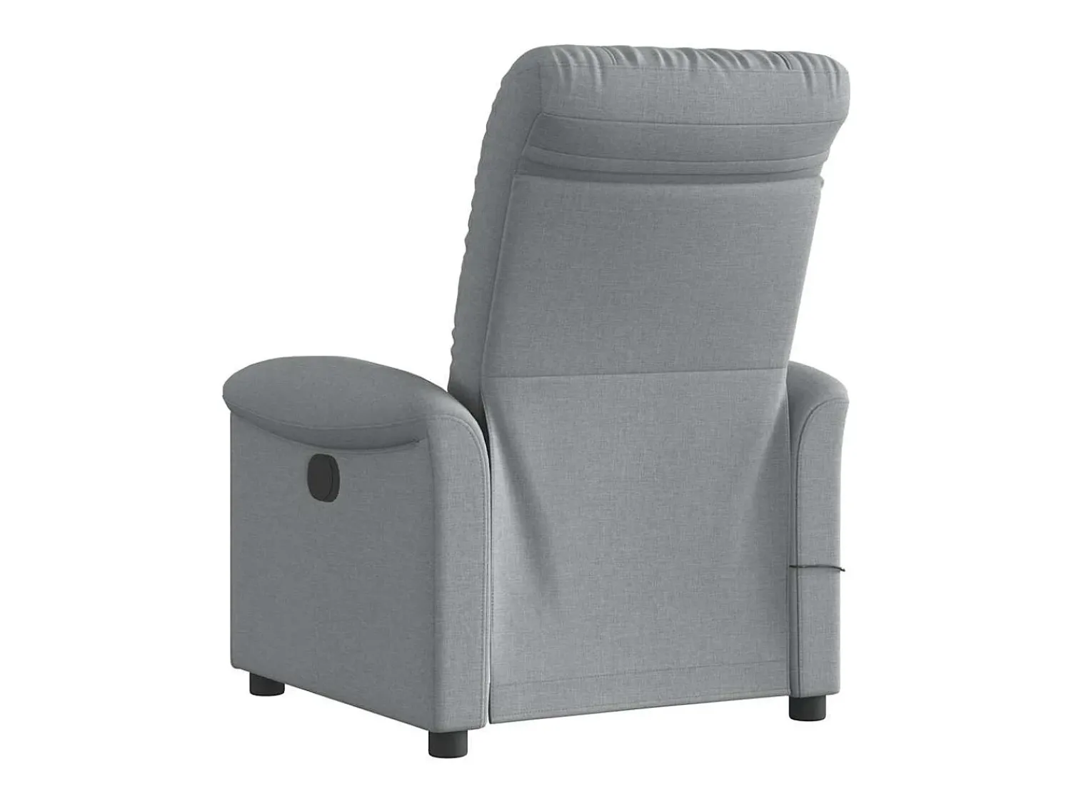 Poltrona* Poltrona de massagens reclinável tecido -claro SHL271470 Cinzento