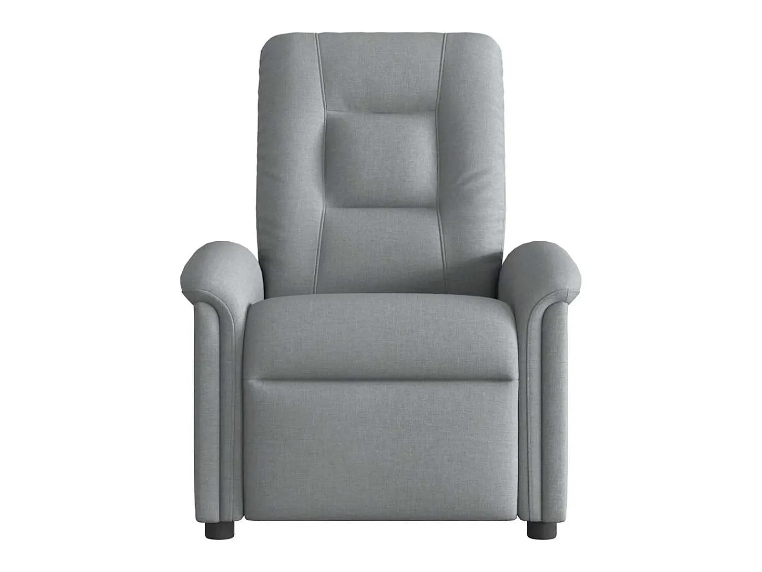 Poltrona* Poltrona de massagens reclinável tecido -claro SHL271470 Cinzento