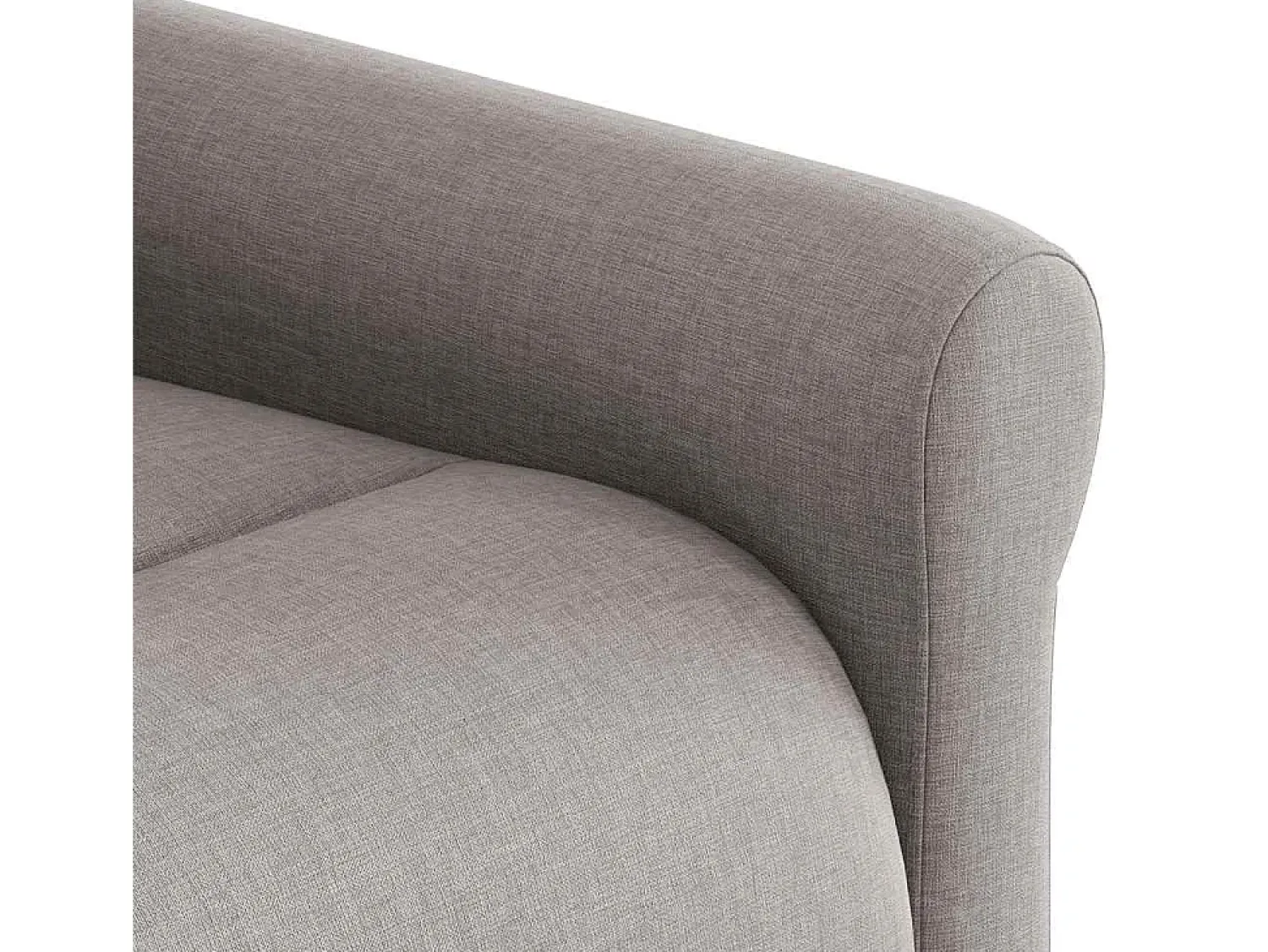 Sale Poltrona de massagens reclinável tecido cinzento-acastanhado SHL55617 Taupe