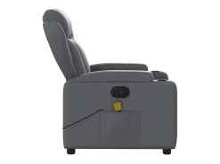 Poltrona de massagens reclinável couro artificial SHL558044^ Poltrona