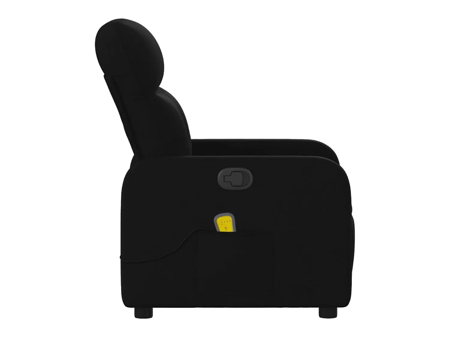 Poltrona| Poltrona de massagens reclinável tecido SHL349477 Preto
