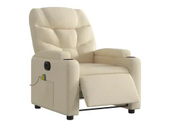 Poltrona de massagens reclinável elétrica tecido SHL779316^ Poltrona