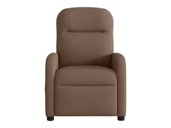 Poltrona| Poltrona de massagens reclinável tecido SHL868455 Castanho